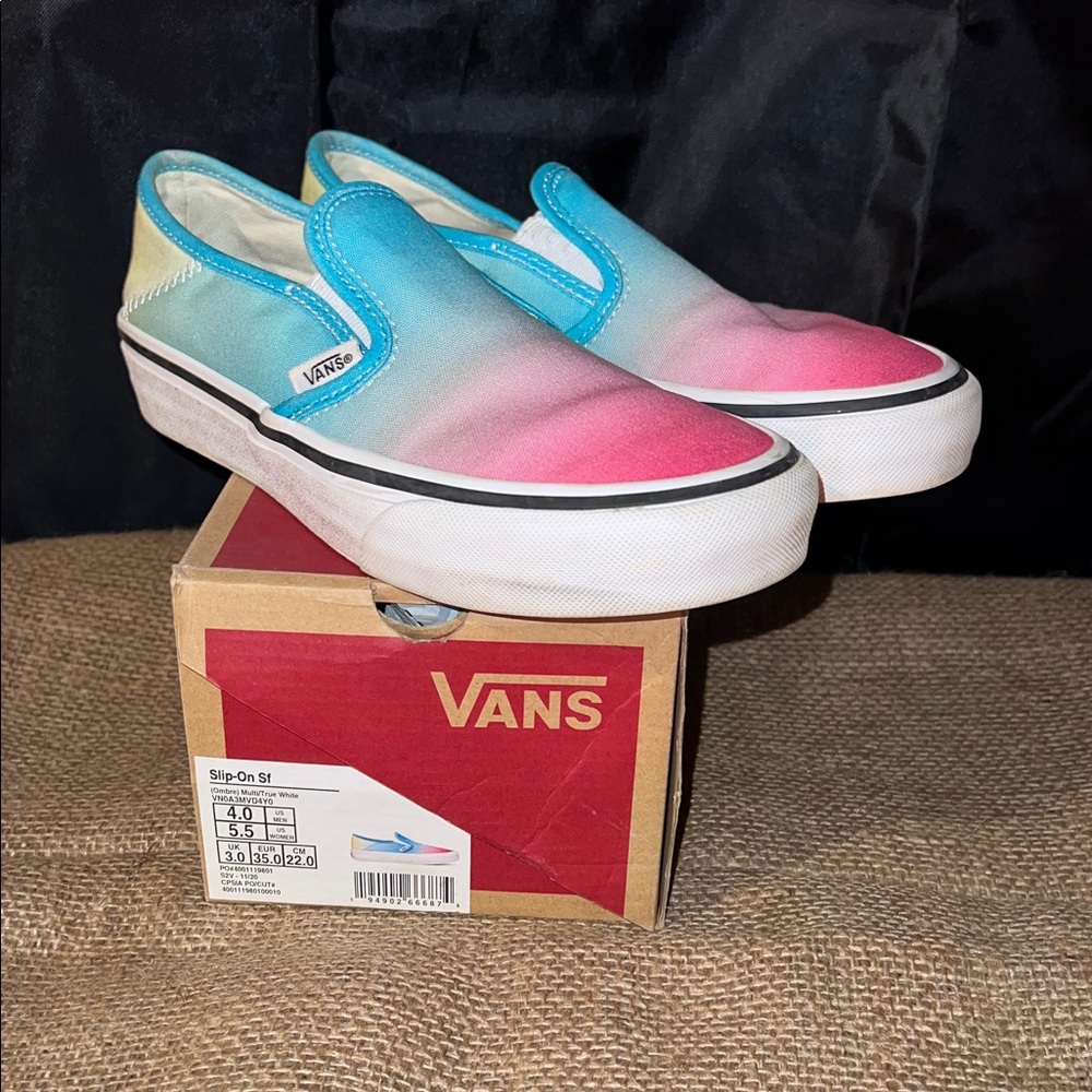 Vans Multicolor Gradient Slip-Ons - image 1